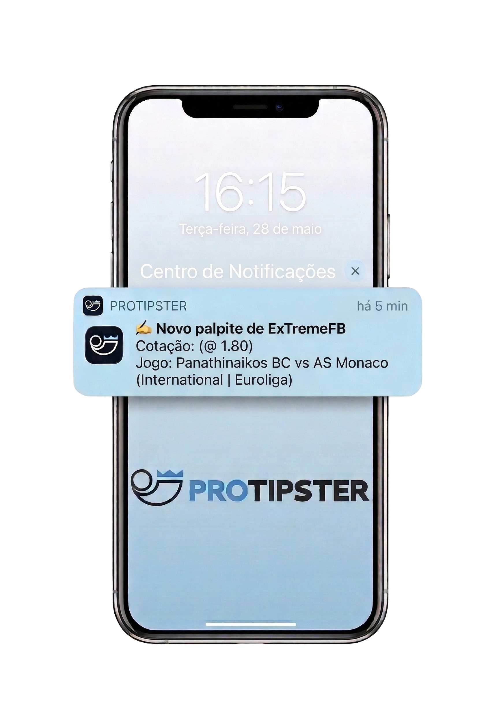 Notificações push de tipsters